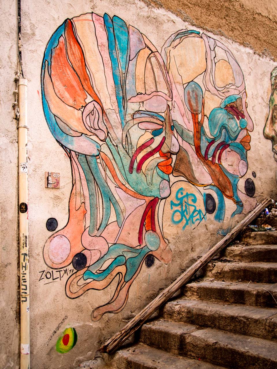 street art work by Zolta in Palermo